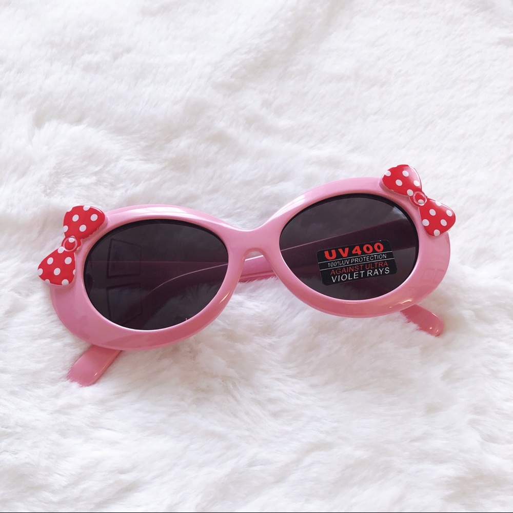Everly Toddler Girl Fashion Bow Sunglasses - Picture 7 of 16